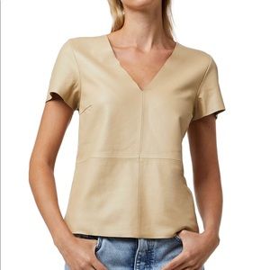 NWT Vanguard Leather V Top Large